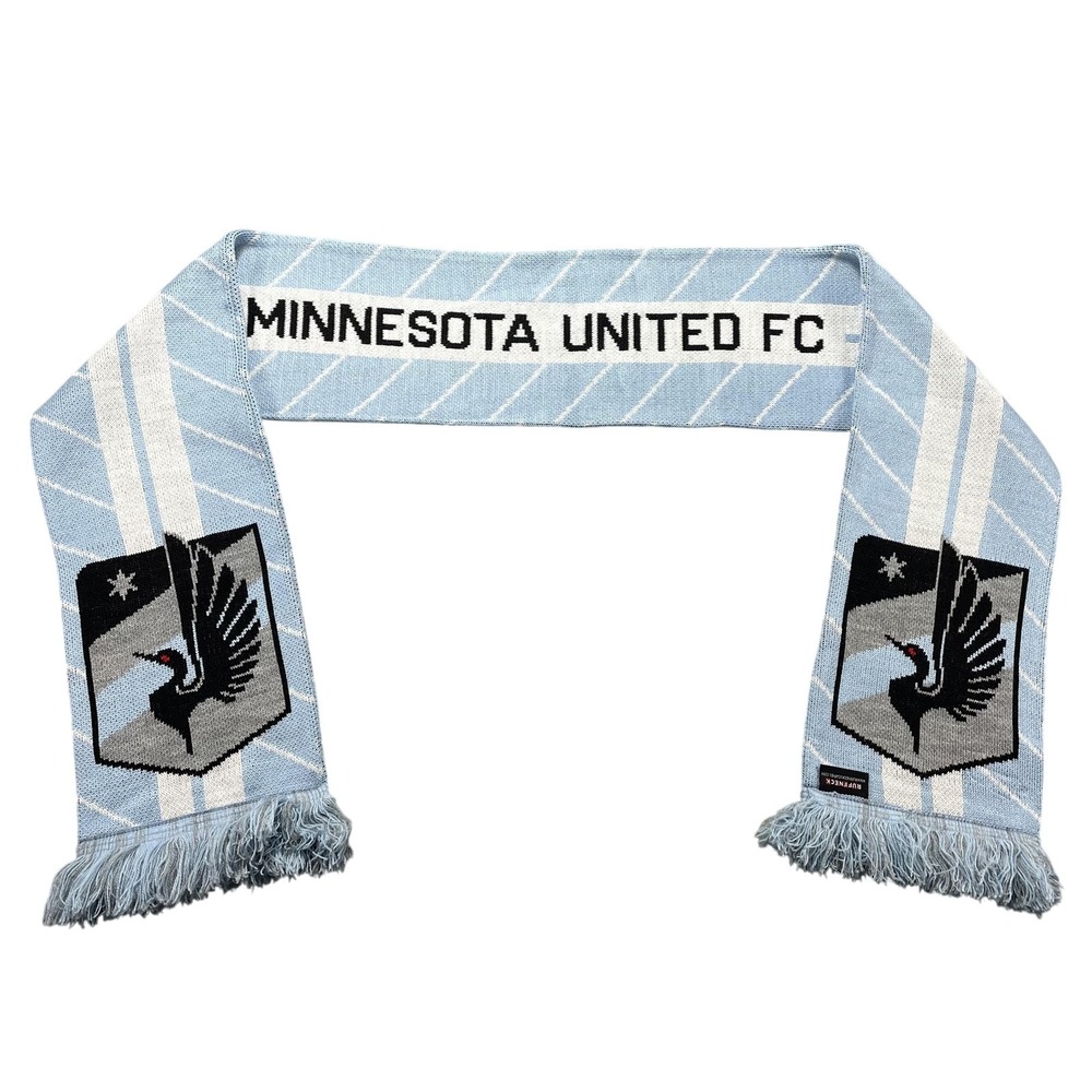 Minnesota United FC Scarf Mens One Size Blue MLS Soccer Ruffneck MNUFC Supporter